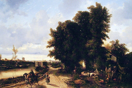  Camille Flers End of the Day - Hand Painted Oil Painting