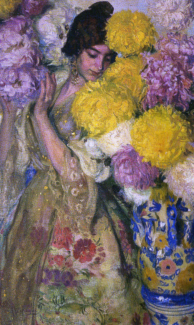  Mongrell Torrent Entre Flores - Hand Painted Oil Painting