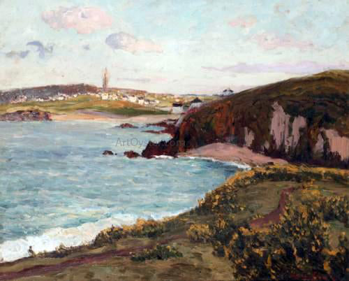  Maxime Maufra Environs de Douarnenez - Hand Painted Oil Painting