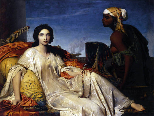  Francois-Leon Benouville Esther - Hand Painted Oil Painting