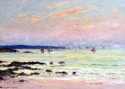  Maxime Maufra Evening at the Sea, Quiberon - Hand Painted Oil Painting