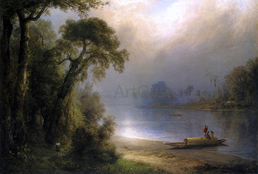  Frederic Edwin Church Evening in the Tropics - Hand Painted Oil Painting