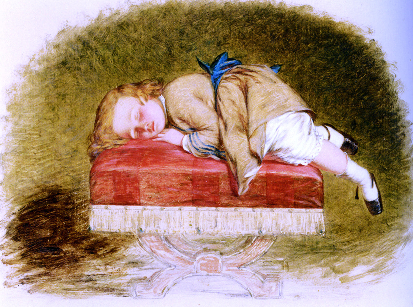  Henry Lejeune Exhausted - Hand Painted Oil Painting