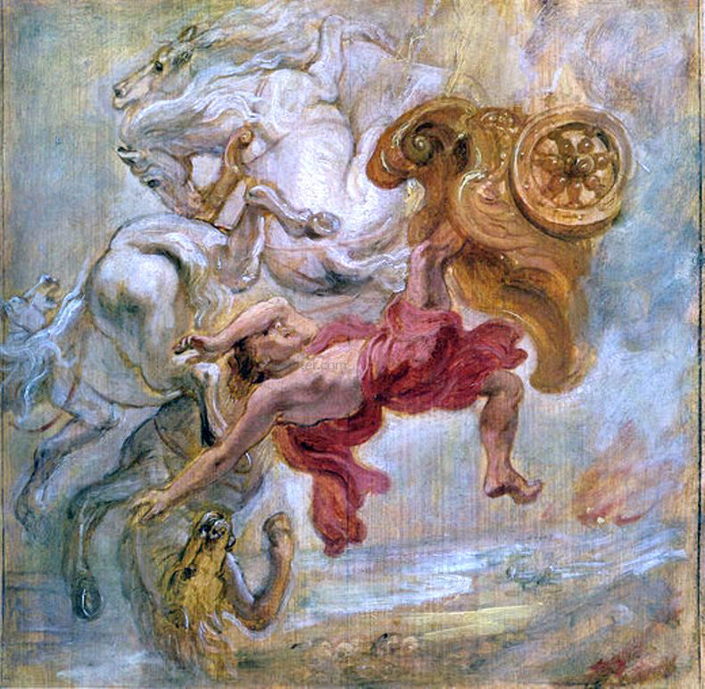  Peter Paul Rubens Fall of Phaeton - Hand Painted Oil Painting