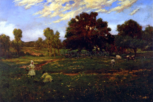  Julian Onderdonk Fall Scene near Sisterdale - Hand Painted Oil Painting