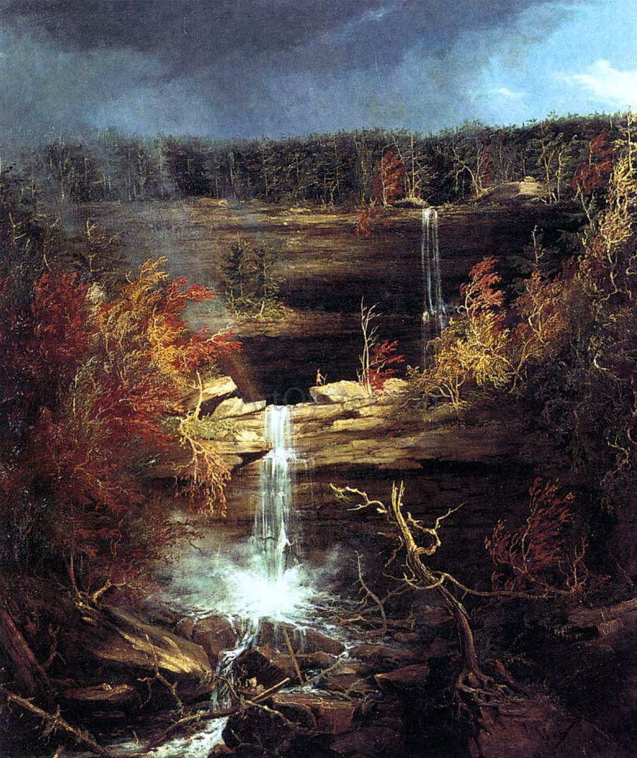  Thomas Cole Falls of the Kaaterskill - Hand Painted Oil Painting