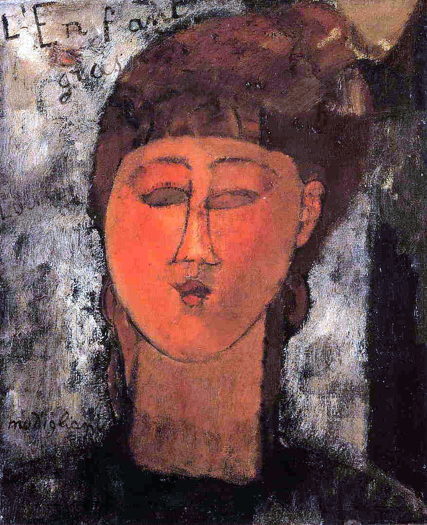  Amedeo Modigliani Fat Child - Hand Painted Oil Painting