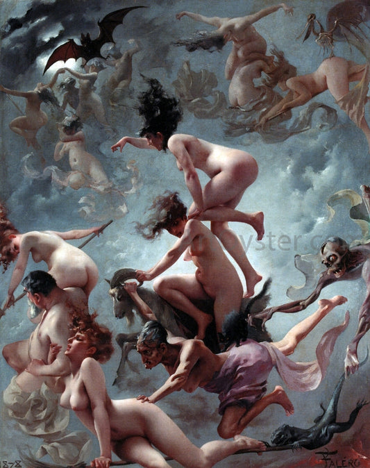  Luis Ricardo Falero Faust's Vision - Hand Painted Oil Painting