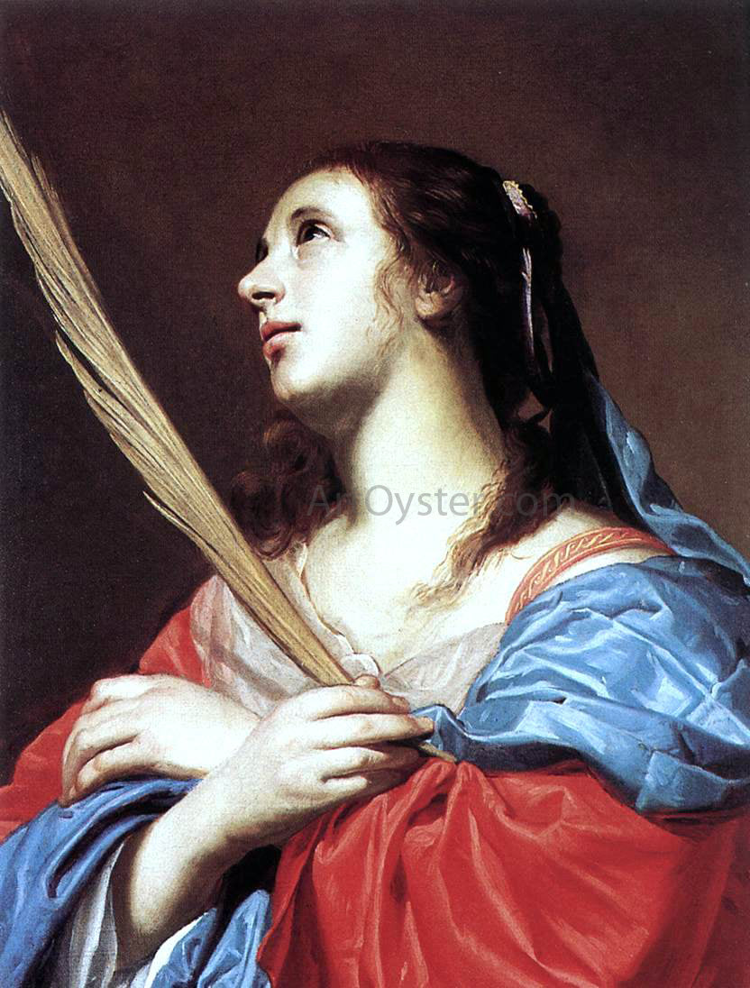  The Elder Jacob Van  Oost Female Martyr - Hand Painted Oil Painting