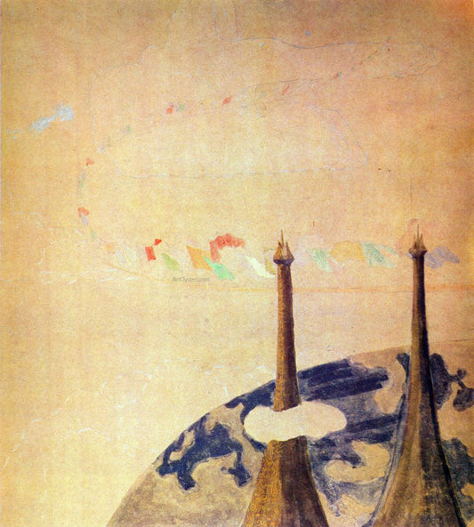  Mikalojus Ciurlionis Finale Sonata of the Spring - Hand Painted Oil Painting