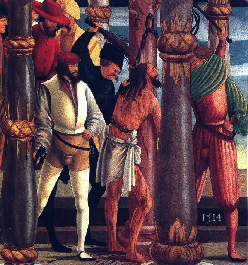  Unknown Hungarian Painters Flagellation - Hand Painted Oil Painting