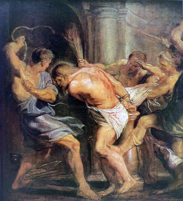  Peter Paul Rubens Flagellation of Christ - Hand Painted Oil Painting