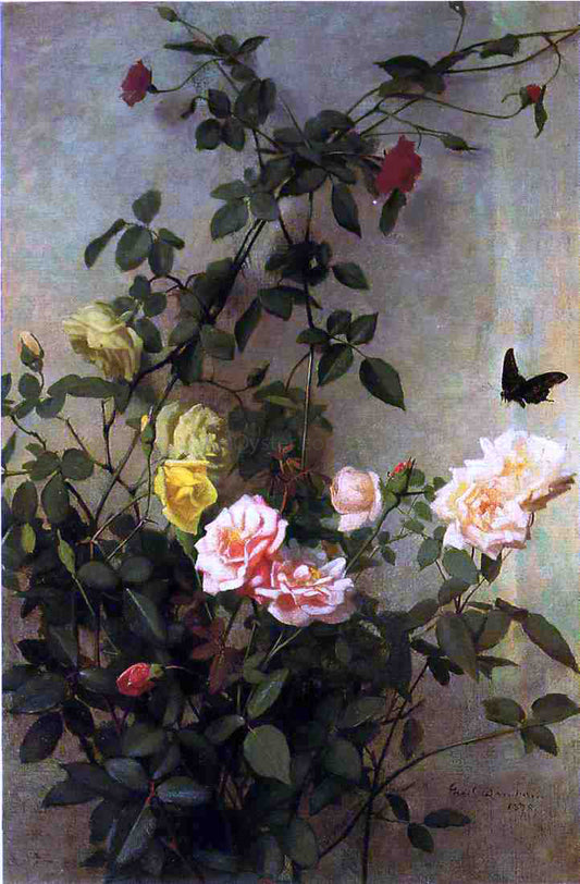  George Cochran Lambdin Floral Still Life - Hand Painted Oil Painting