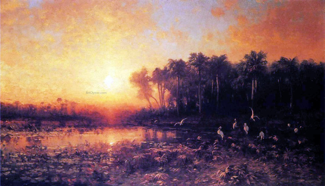  George Herbert McCord Florida Sunrise - Hand Painted Oil Painting