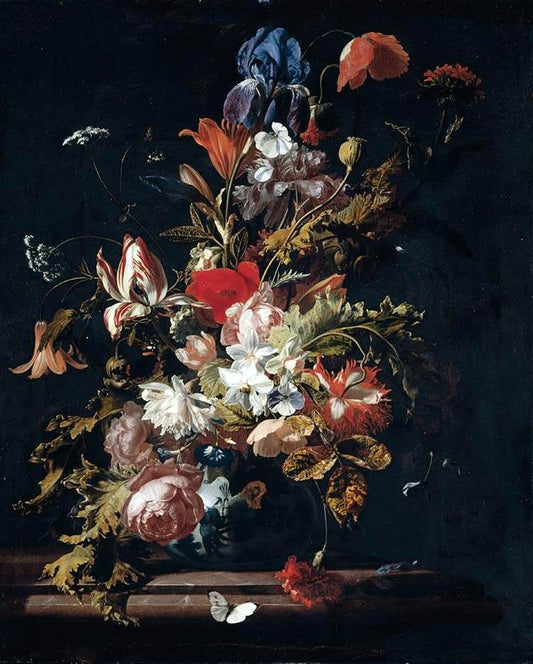  Simon Pietersz Verelst Flower Still-Life - Hand Painted Oil Painting