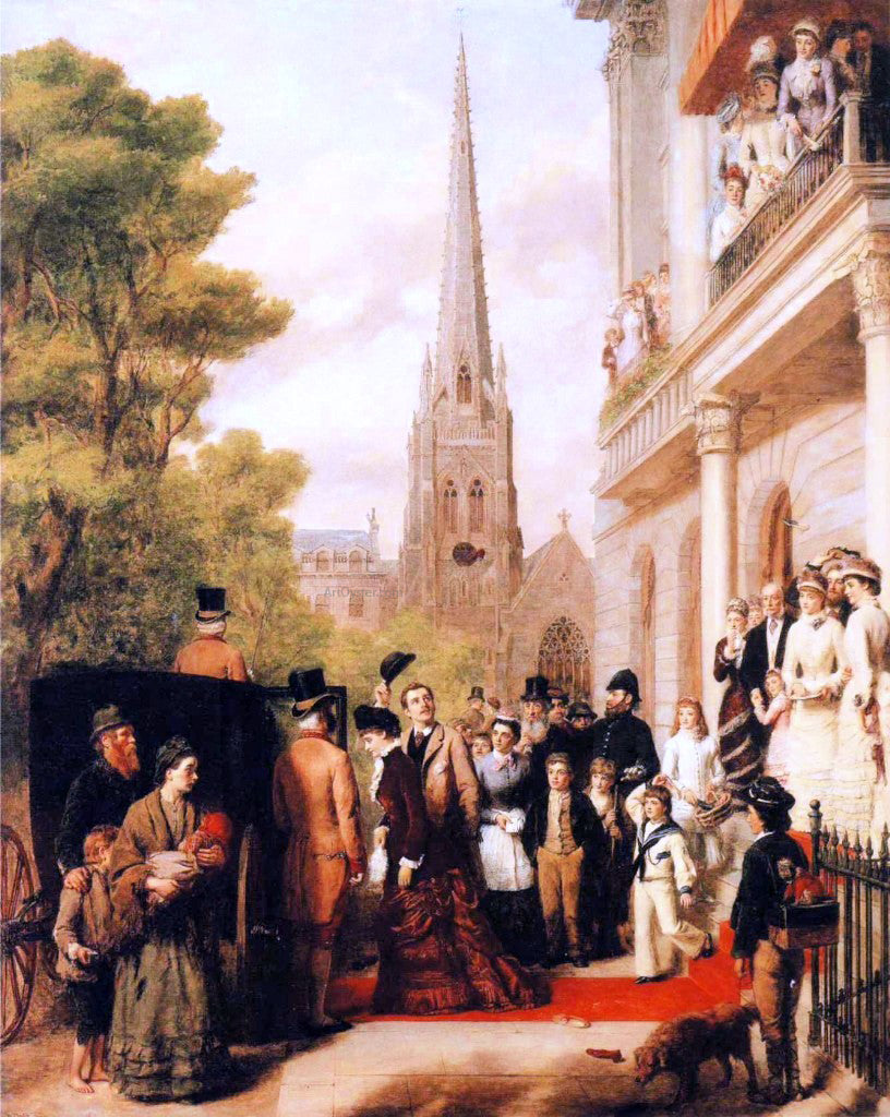  William Powell Frith For Better, For Worse - Hand Painted Oil Painting