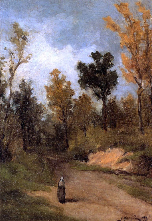  Paul Gauguin Forest Path - Hand Painted Oil Painting