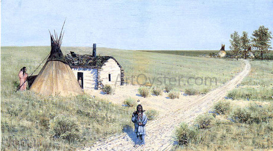  Henry F Farney Fort Totten Trail - Hand Painted Oil Painting