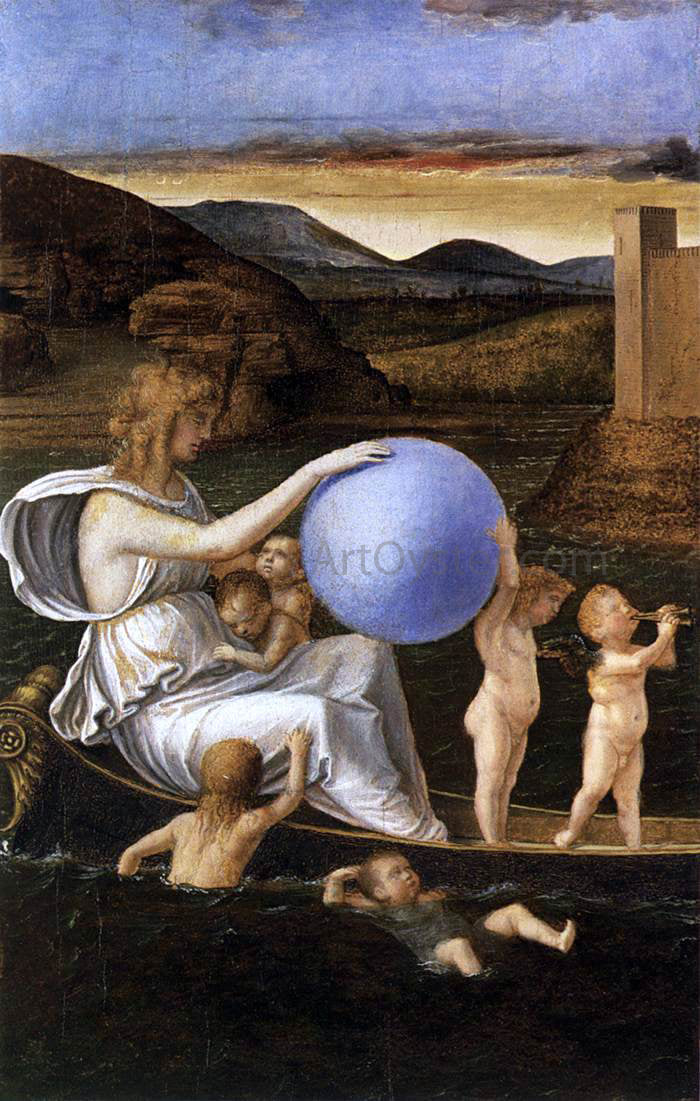  Giovanni Bellini Four Allegories: Fortune (or Melancholy) - Hand Painted Oil Painting