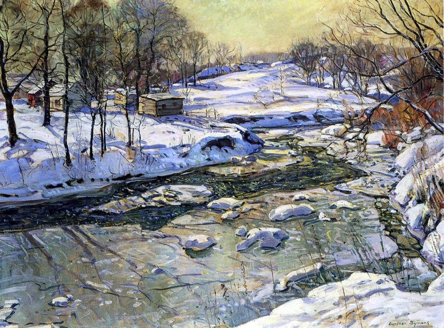  George Gardner Symons Four Mile Creek - Hand Painted Oil Painting