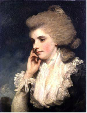  Sir Joshua Reynolds Frances, Countess of Lincoln - Hand Painted Oil Painting