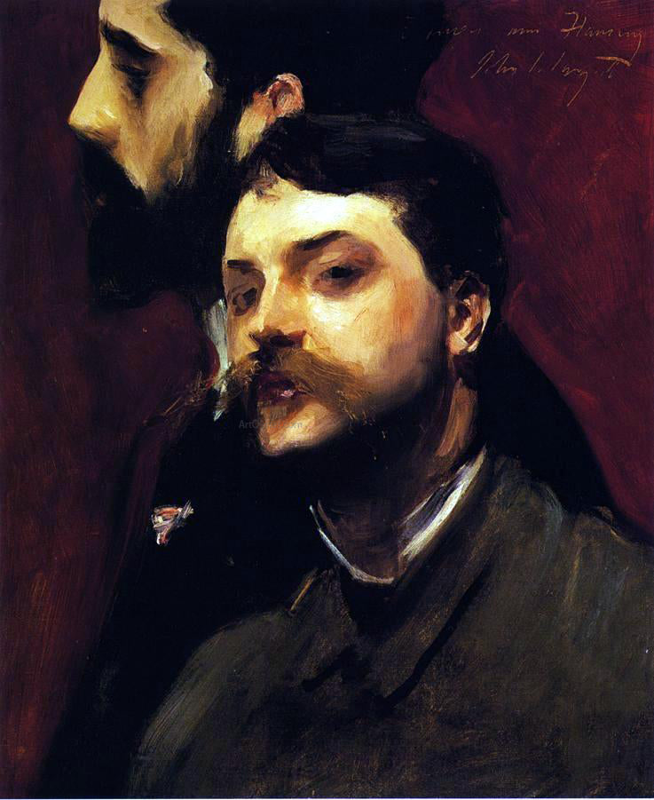  William Adolphe Bouguereau Francois Flameng and Paul Helleu - Hand Painted Oil Painting