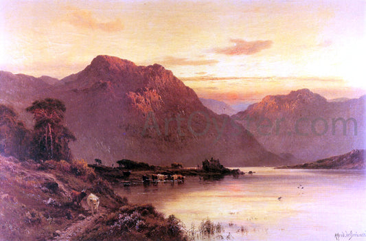  Senior Alfred De Breanski From the Bramber Pass - Hand Painted Oil Painting