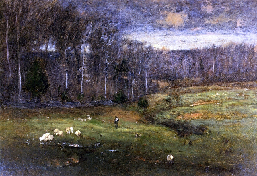 George Inness Frosty Morning, Montclair - Hand Painted Oil Painting