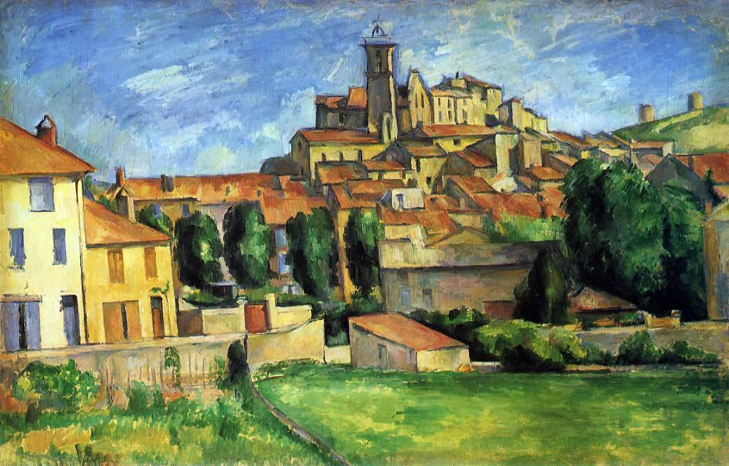  Paul Cezanne Gardanne - Hand Painted Oil Painting