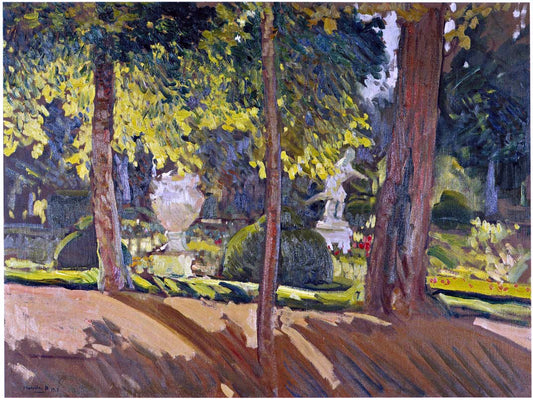  Joaquin Sorolla Y Bastida Gardens of La Granja - Hand Painted Oil Painting