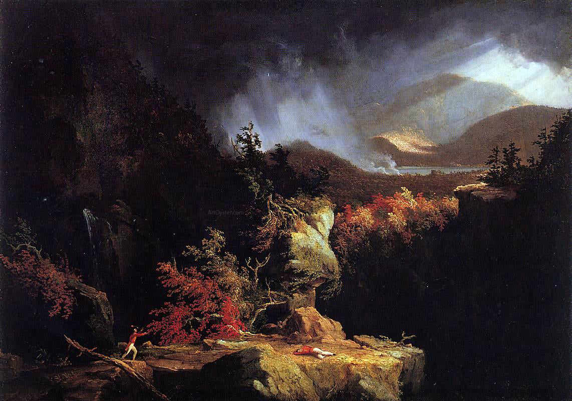  Thomas Cole Gelyna (also known as View near Ticonderoga) - Hand Painted Oil Painting