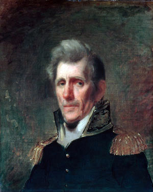  Samuel Lovett Waldo General Andrew Jackson - Hand Painted Oil Painting