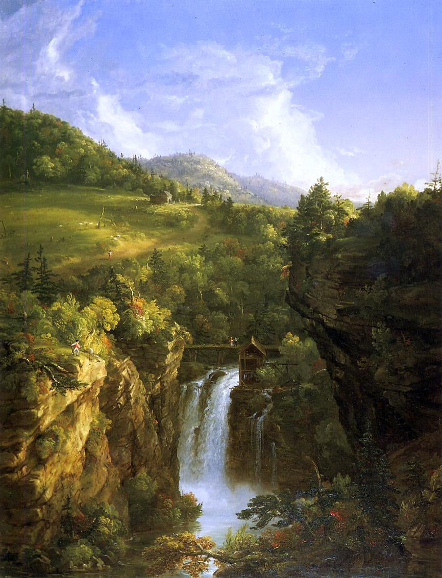  Thomas Cole Genesee Scenery (also known as Poop) - Hand Painted Oil Painting