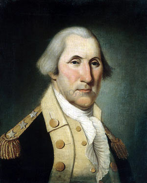  Charles Peale Polk George Washington - Hand Painted Oil Painting