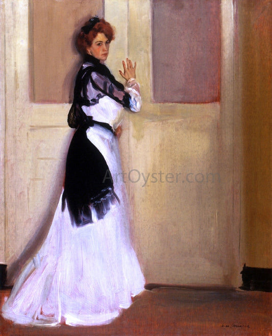  Alfred Henry Maurer Girl in White - Hand Painted Oil Painting