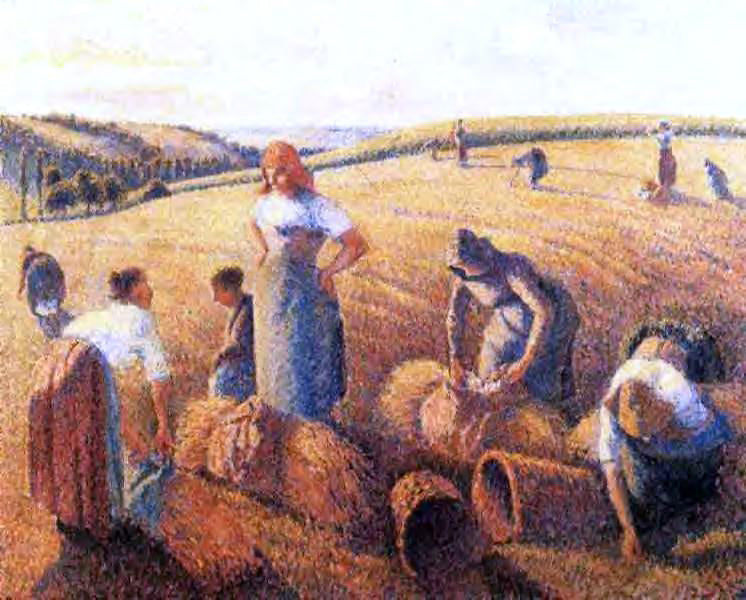  Winckworth Allan Gay Gleaners - Hand Painted Oil Painting