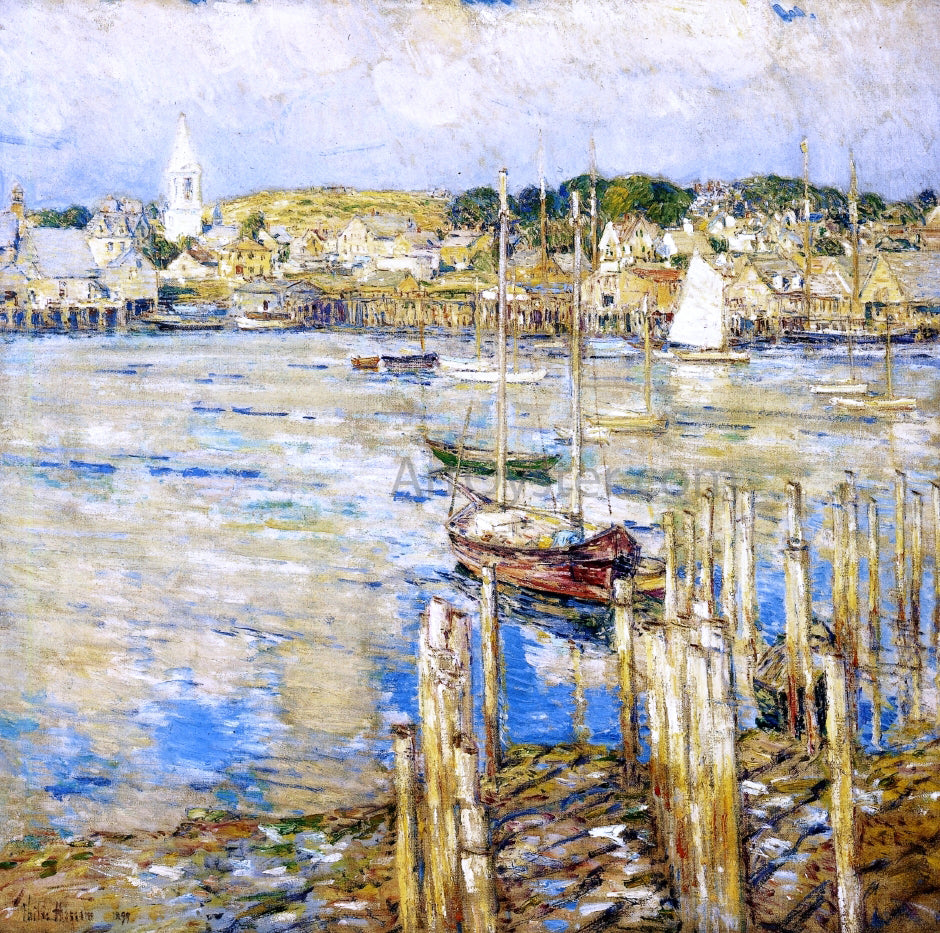  Frederick Childe Hassam Gloucester - Hand Painted Oil Painting