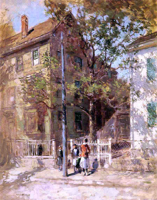  Paul Cornoyer Gloucester - Hand Painted Oil Painting