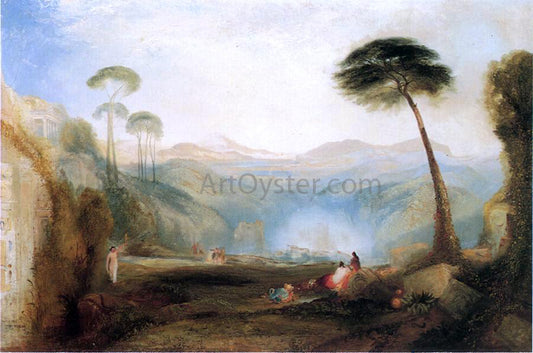  Thomas Moran Golden Bough (after Joseph Mallor William Turner) - Hand Painted Oil Painting