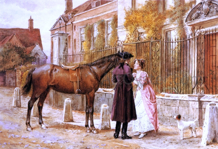  George Goodwin Kilburne Goodby - Hand Painted Oil Painting