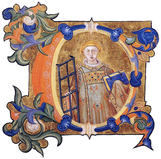  Don Silvestro Die Gherarducci Gradual from Santa Maria degli Angeli (Folio 134) - Hand Painted Oil Painting