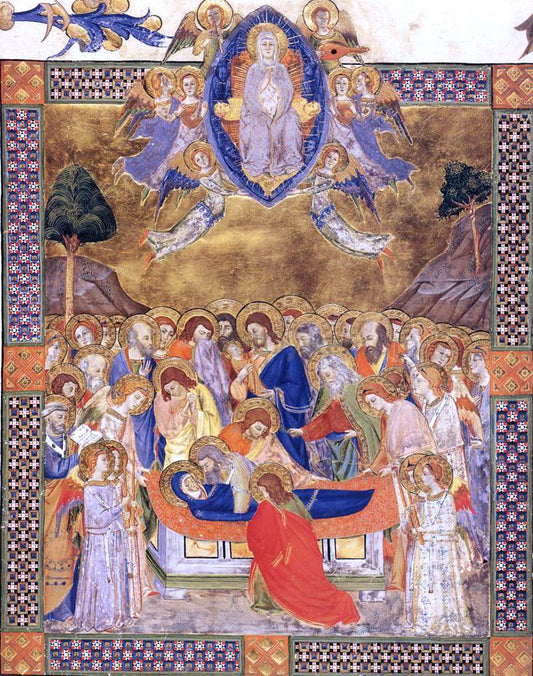  Don Silvestro Die Gherarducci Gradual from Santa Maria degli Angeli (Folio 142) - Hand Painted Oil Painting