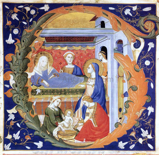  Don Silvestro Die Gherarducci Gradual from Santa Maria degli Angeli (Folio 148) - Hand Painted Oil Painting
