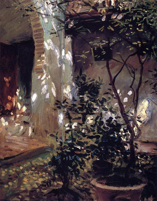  John Singer Sargent Granada: Sunspots - Hand Painted Oil Painting