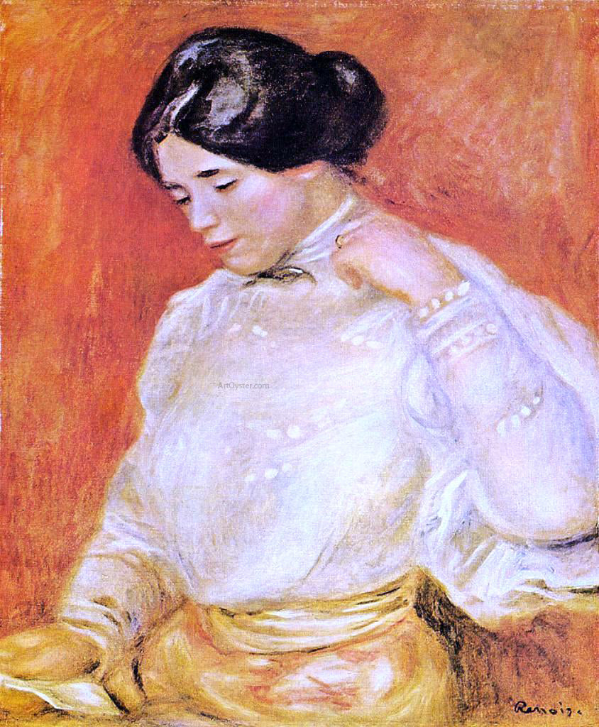  Pierre Auguste Renoir Graziella - Hand Painted Oil Painting