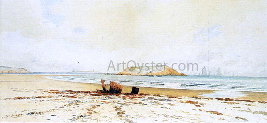  Eugene-Louis Boudin Harbor Scene - Hand Painted Oil Painting