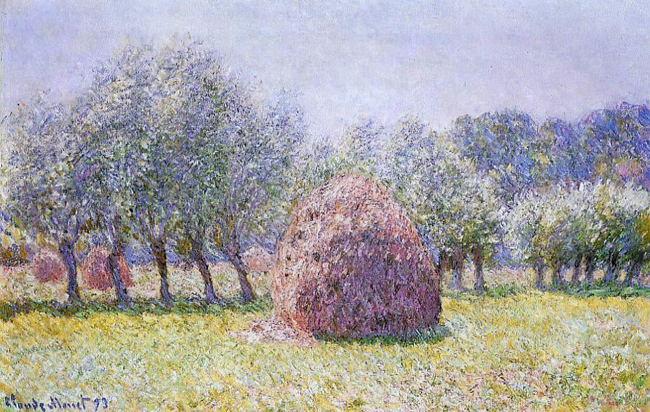  Claude Oscar Monet Haystack - Hand Painted Oil Painting