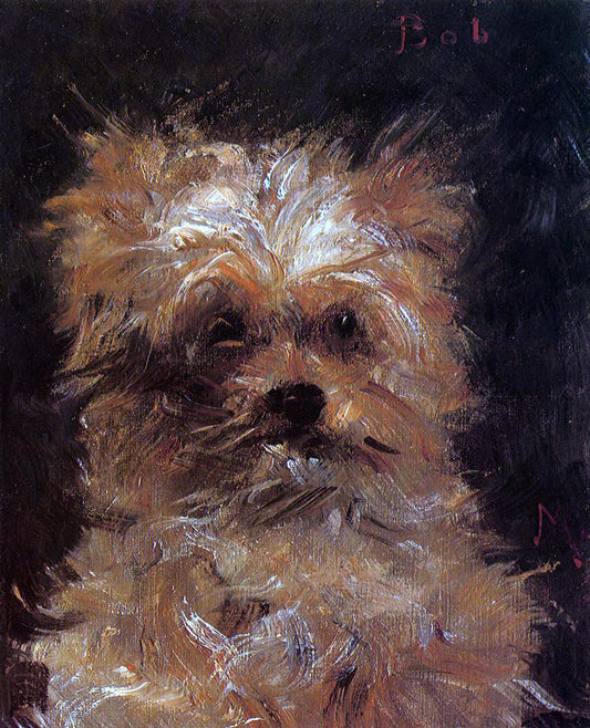  Edouard Manet Head of a Dog, 'Bob' - Hand Painted Oil Painting