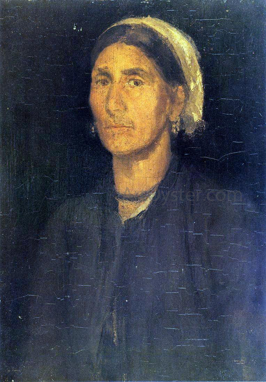  James McNeill Whistler Head of a Peasant Woman - Hand Painted Oil Painting