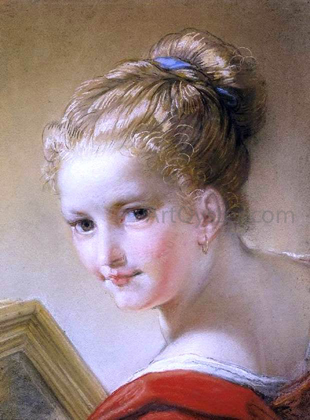  Benedetto Luti Head of a Young Girl - Hand Painted Oil Painting